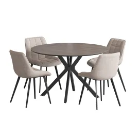 Ralf table Adah chair
